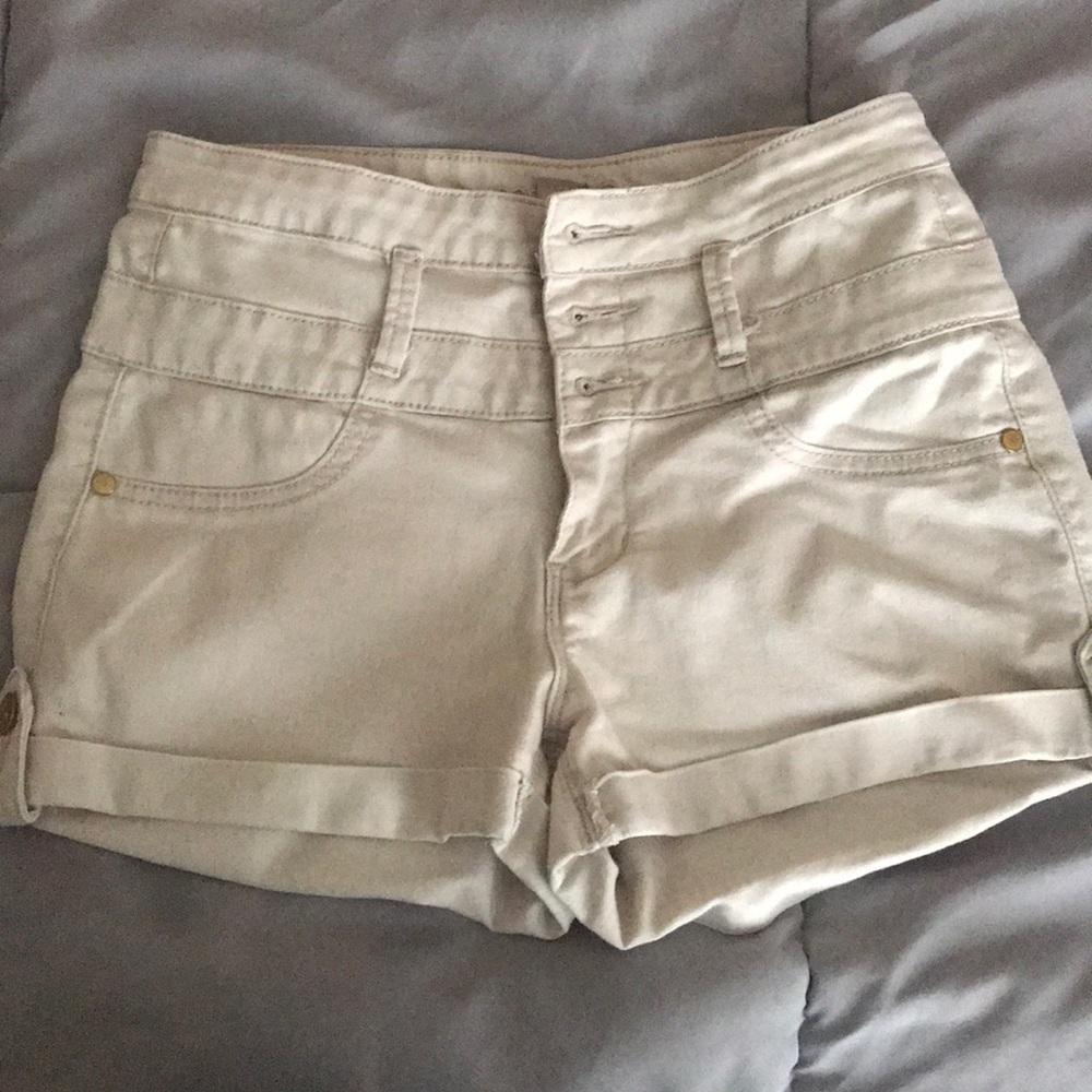 High waisted shorts